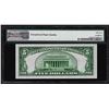 Image 2 : 1934A $5 North Africa Silver Certificate WWII Emergency Note PMG CU64EPQ