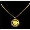 Image 1 : 21KT Yellow Gold 1911 British Sovereign Pendant with Chain