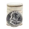 Image 1 : Roll of (20) 1959 Brilliant Uncirculated Franklin Half Dollar Coins