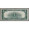 Image 2 : 1923 $5 Porthole Silver Certificate Note