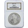 Image 1 : 1885-O $1 Morgan Silver Dollar Coin NGC MS64