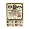 Image 1 : 1917 $50 Liberty Loan Gold Bonds - 4 Coupons