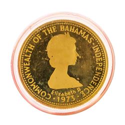 1975 $50 Commonwealth of the Bahamas Gold Coin