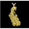 Image 1 : 4.6 Gram Gold Nugget Pendant