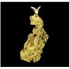 Image 2 : 4.6 Gram Gold Nugget Pendant