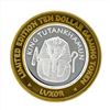 Image 2 : .999 Silver Luxor Las Vegas $10 Casino Gaming Token Limited Edition