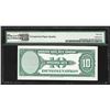 Image 2 : 1929 American Bank Note Company Test Note 10 Units PMG Gem Uncirculated 65EPQ