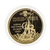 Image 2 : 1988 Gold Western Samoa 100 Tala Kon Tiki Gold Coin