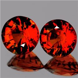 Natural Mandarin Red Orange Spessartite Garnet 5.50 MM