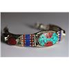 Image 1 : Tibet Hand Made Turquoise Lapiz Lazuli & Coral Bracelet