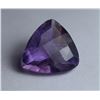 Image 1 : Natural Trillion Cut Amethyst 5.81 Cts