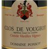 Image 1 : 6xClos Vougeot Vieilles Vignes Domaine Ponsot 2011  (750ml)