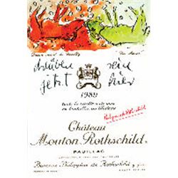 8xChateau Mouton Rothschild 1989  (750ml)