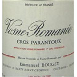 2xVosne Romanee Cros Parantoux Emmanuel Rouget 2006  (750ml)