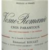Image 1 : 2xVosne Romanee Cros Parantoux Emmanuel Rouget 2006  (750ml)