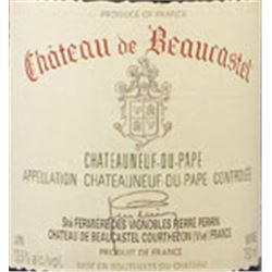 24xChateauneuf du Pape Chateau Beaucastel 2005  (750ml)