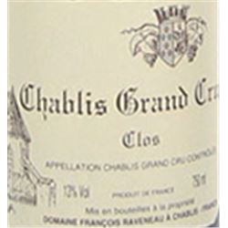 6xChablis Les Clos Raveneau 2002  (750ml)