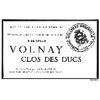 Image 1 : 9xVolnay Clos des Ducs Marquis d`Angerville 2013  (750ml)