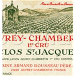 12xGevrey Chambertin Clos St Jacques Armand Rousseau 2013  (750ml)