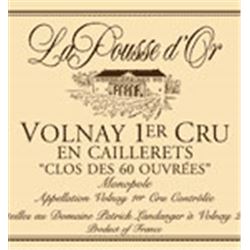 4xVolnay Les Caillerets Clos des 60 Ouvrees La Pousse d`Or 1985  (750ml)
