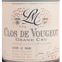 12xClos de Vougeot Lucien Le Moine 2008  (750ml)