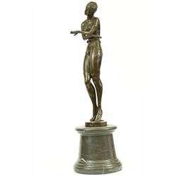 20 inches Tall Russian Dancer Bronze Sculpture