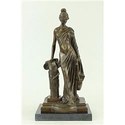 Dino Decarlo Greek Philospher Bronze Sculpture