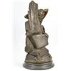 Image 4 : Gorgeous Nude Model posing for Camera Bronze Sculpture