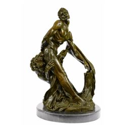 Milo of Croton Bronze Statue Puget Greek Wrestler