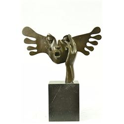 Le Masque art modern Bronze Sculpture