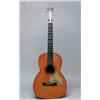 Image 1 : A C.F. MARTIN FLAT TOP SIX STRING GUITAR, of spruce and East Indian rosewood, Top inlay missing,...