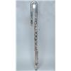 Image 1 : AN ARTLEY SILVER PLATED BASS FLUTE, serial number 0072, undated, cased., See illustration, Es...