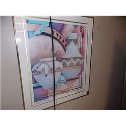 FRAMED SOUTHWESTERN STILL LIFE - SIGNED