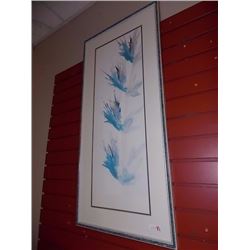 FRAMED PRINT - FLOWERS