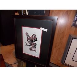 FRAMED RICHARD SHORTY PRINT - SIGNED - TRANSFORMATION