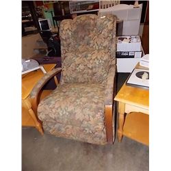 UPHOLSTERED ROCKER RECLINER