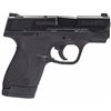 Image 1 : Smith & Wesson 180021 M& P Shield Double 9mm Luger 3.1" 7+1/8+1 Black Polymer Grip Black Stainless S