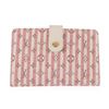 Image 1 : Louis Vuitton Red and White Striped Monogram Wallet