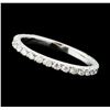 Image 1 : 0.45 ctw Diamond Band - 14KT White Gold