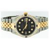 Image 7 : Rolex Two-Tone Diamond and Sapphire DateJust Men's Watch