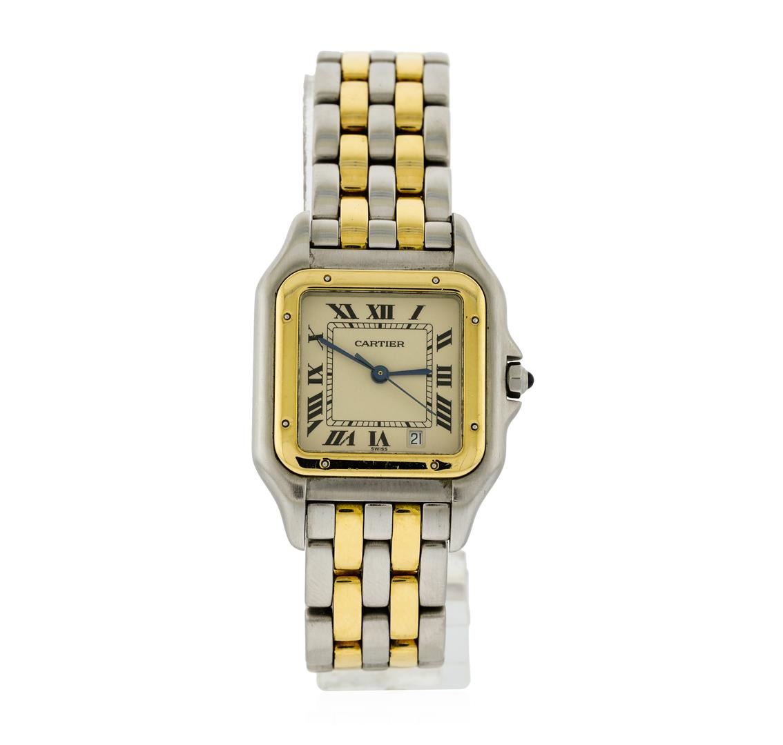 Cartier Two Tone Panthere Watch