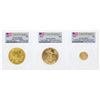 Image 1 : 2016 PCGS MS70 Gold Eagle 5 Coin Set