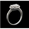 Image 5 : 0.30 ctw Diamond Ring - 14KT White Gold
