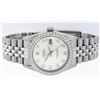 Image 2 : Rolex Stainless Steel Diamond DateJust Men's Watch