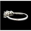 Image 3 : 1.00 ctw Diamond Ring - 14KT White Gold