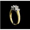 Image 4 : 1.00 ctw Diamond Ring - 14KT Yellow Gold