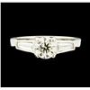 Image 3 : 1.23 ctw Diamond Ring - Platinum