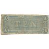 Image 2 : 1864 $10 The Confederate States of America Note T-68 CC