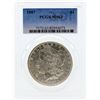 Image 1 : 1887 PCGS MS63 Morgan Silver Dollar