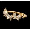 Image 1 : 0.30 ctw Diamond Ring - 14KT Rose Gold